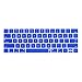 ProElife Premium Ultra Thin Silicone Keyboard Protector Cover Skin for MacBook Pro with Touch Bar 13-inch 15-inch (Model A1706, A1707, A1989, A1990, A2159) (2016 2017 2018 2019 Released) (Blue)