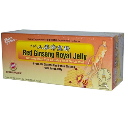 Prince Of Peace Red Ginseng Royal Jelly - 30 Bottles - Pack Of 1