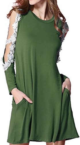 Girl2Queen Women’s Maternity Dress Wedding Party Dresses with Pockets Summer Dress for Women