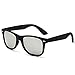 Joopin Unisex Polarized Sunglasses Men Women Retro Sun Glasses (Silver)