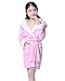 NEWCOSPLAY Children's Unicorn Hooded Pajamas Bath Robe (8Y/10Y, Pink Unicorn)