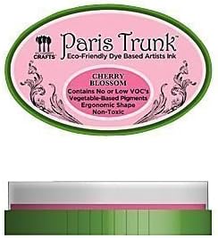 Eco Green Crafts Paris Trunk Dye-Based Artists Ink, Cherry Blossom