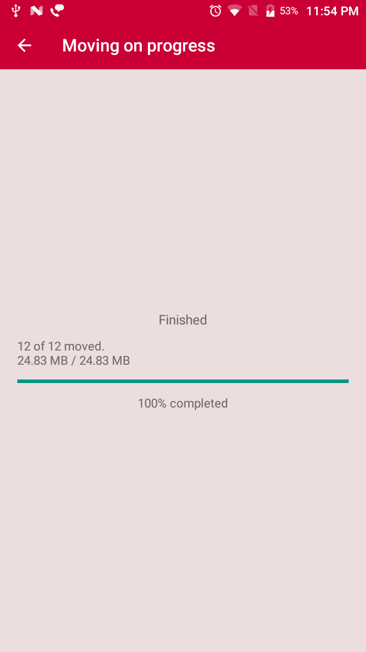 Move files to SD for Android