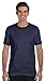 Bella + Canvas Men'S Jersey Short Sleeve Ringer Tee (Heather Navy_Midnight) (M)