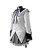 BoerMee Womens Magica Homura Akemi Cosplay Costume School Uniform Dress (M, White)
