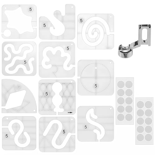 YtotY Free Motion Quilting Template Kit