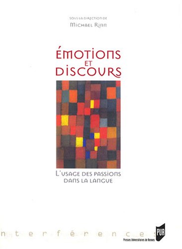 Émotions et discours