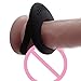Dapen Silicone Co Ckring for Sex for Man,Double Delay,Men's Lock Ring