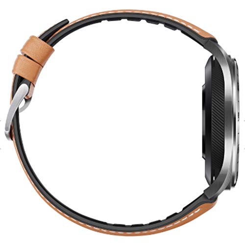 Shaoshao_Huawei Honor Watch Magic Smart Watch 1.2 inch HD AMOLED Color Screen Outdoor Sport Sleep Swimming Mountain (Brown)