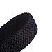 HDE Mens Canvas Stretch Belt Elastic Fabric Woven Braided Belts Metal Pin Buckle