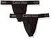 Calvin Klein Men's Underwear Body 2 Pack Thongs, Black, X-Large