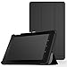 MoKo Case for Fire 2015 7 inch - Ultra Lightweight Slim-Shell Stand Cover for Amazon Fire Tablet (7 inch Display - Previous 5th Generation, 2015 Release Only), Black