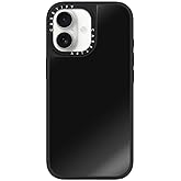 CASETiFY Mirror iPhone 17 Case [Reflective/Compatible with Magsafe / 4.9 ft. 1X Military Grade Drop Protection] - Black On Black
