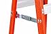 Louisville Ladder FS1503 Fiberglass Step Ladder, 3-Feet, Orange