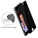 GLASS-M Privacy Screen Protector for iPhone 6s/iPhone 6, Edge to Edge Full Cover Tempered Glass Screen Protector Film, 9H Hardness Case Friendly Protection Shield - Black