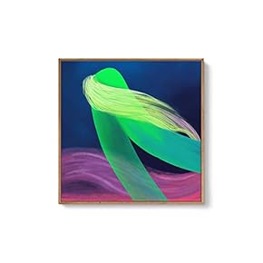 Framed Canvas Wall Art for Living Room, Bedroom Abstract Canvas Prints for Modern Home Decoration Ready to Hang - 16"x16" inches