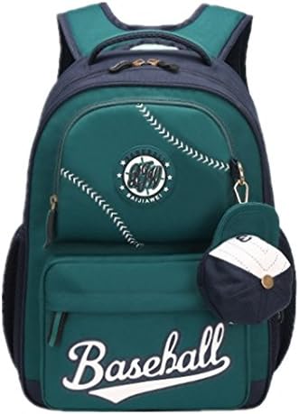 Kamabags Deluxe Waterproof Backpack For Kids School Bookbag with Purse (One size, Olive Green)