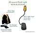 Ecologic Mart Book Light Gift Set - 1600K Soft Strain-Free Reading Light - All in One Rechargeable Kit: Bag, UL Charger, Extra Long Cable, Durable Battery Charge - Blue Light Blocking Booklight