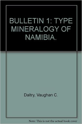 Type Mineralogy Of Namibia Bulletin Ministry Of Mines And