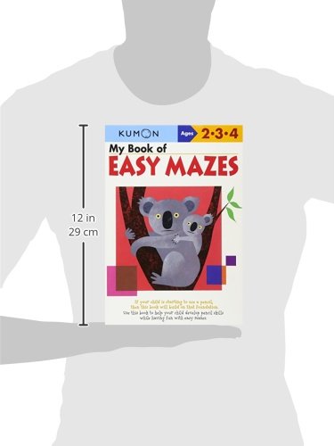 Kumon My Book of Easy Mazes Ages 2-4 (Kumon Workbooks)