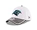 New Era NFL Carolina Panthers 2016 Training Camp Team Color 39THIRTY Stretch Fit Cap, Medium/Large, White/Gray Heather