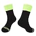 Hot Feet Women's 2 Pairs Heavy Thermal Socks - Thick Insulated Crew for Cold Weather; Sock Size 9-11, Shoe Size 4-10.5 (Apple Cuff and Grape Cuff)