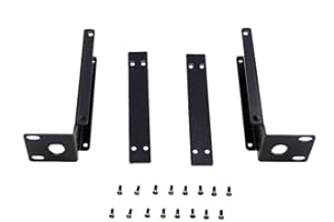 Mount Kit SLX Bracket Rack Mount Hardware for Dual Shure SLX4, SLXD4 Dual Wireless Receivers Combining Together,19 Inch Rack 