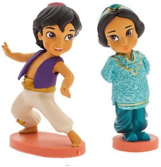 Disney Princess Animators Aladdin Jasmine Pvc Cake Topper Figure Figurine Toy