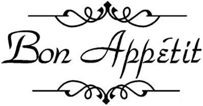 French Bon Appetit Removable Wall Stickers Art Decor