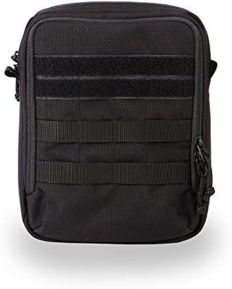 Cargo Works iPad Pro EDC Kit,10.5-11 Inch Tablet Molle Shoulder Bag Sleeve Case for 11" New iPad Pro, 10.5" iPad Pro, New iPad, 10" Microsoft Surface Go, Black