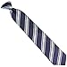 Necktie Emporium Men's Woven Blue Stripe Clip-On Necktie