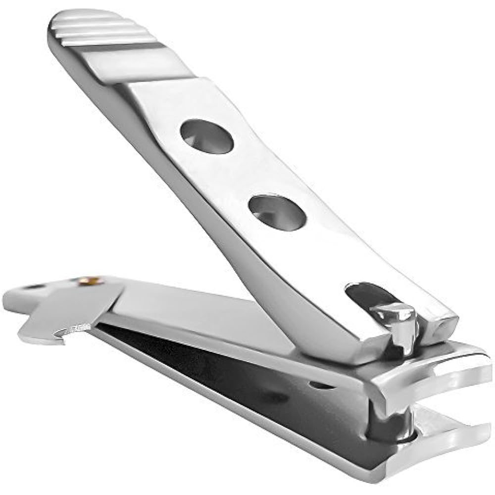 WHS440L Heavy Duty Curved Blade Wide Jaw Toenail Clippers For Thick