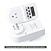 Techbee 7-Day Programmable Digital Countdown Timer Switch with 3-Prong Plug and Outlet, Set of 2