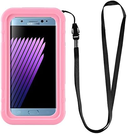 Touch Screen Hard Shell Waterproof Case for Apple iPhone X/iPhone 8 / Samsung S8 Active / S8 / LG V30 / V30+ / G6 / G6+ / Nokia 3 5 8 / Motorola Moto G5s / G5 Plus/Huawei P10 / Nova 2 (Pink)
