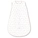 Amazing Baby Cotton Sleeping Sack, Wearable Blanket with 2-way Zipper, Pastel Pink Tiny Bows, Large (12-18mo)