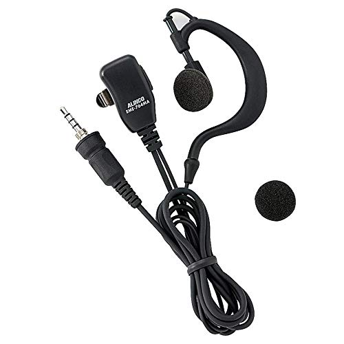 アルインコ 耳掛け式イヤホンマイク 1ピン4極防水プラグ EME-764MA商品画像