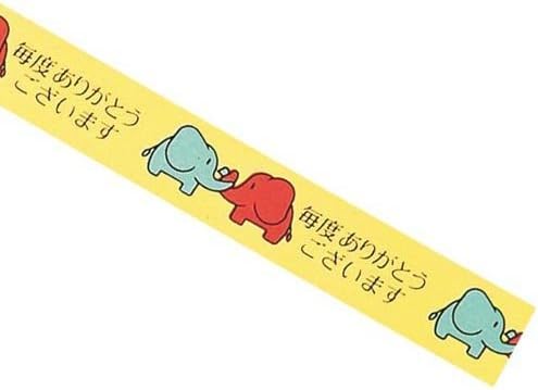 Amazon Co Jp ニチバン ストアテープ ゾウ １０巻入 文房具 オフィス用品