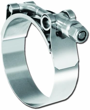 Pro Tie 33742 SAE Size 76 T-Bolt All Stainless Hose Clamp, 3-1/4" to 3-9/16"