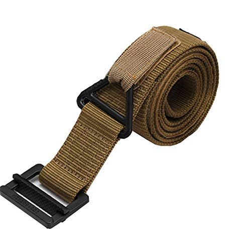 Survival Tactical Belt, Emergency Fire Rescue Rigger Waist Belt Military CQB Belt