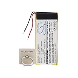 Replacement Battery for Apple 616-0531, Fits Apple iPod Nano 6th, iPod Nano 6th Generation, Li-Polymer 3.70V 110mAh