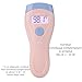 Amplim CE FDA Approved Hospital Medical Grade Non Contact Infrared Forehead Thermometer. Best New Baby/Kids/Infants/Toddler/Child/Adults/Professional/Clinical Digital No Touch Travel Fever Thermometer