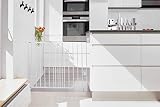 BabyDan MultiDan Extending Metal Stair Gate 62.5-106.8 cm White view 9
