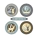 16 Monthly Baby Milestone Stickers Boy - Deer Baby Monthly Milestone Stickers for Baby Boy, Milestone Baby Monthly Stickers, Baby Month Stickers for Baby Photo Props, Monthly Baby Stickers Boy