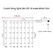 LED Curtain Fairy Lights ,String Lights 304 leds Icicle Window Night Light ,8 modes, Christmas Wedding Party Outdoor Decor Lighting (White Color) 9.8x9.8ft(118in*118in)