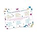 Gender Reveal Candy Guessing Game - Baby Shower Activity Cards - Guess the Stages of Pregnancy and Parenthood - Fun Activity for Guests, Team Pink or Blue - 25 Pack