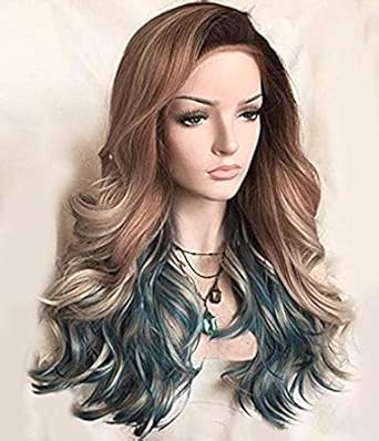 Amazon Com Uniwigs Siren S Song Lace Front Wig Ombre Color Brown