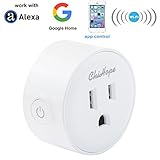 Smart Plug Socket, ChiHope WIFI Mini Outlet,Compatible with Amazon Alexa Echo,Google Home,Remote Control from Anywhere.