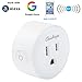 Smart Plug Socket, ChiHope WIFI Mini Outlet,Works with Amazon Alexa Echo,Google Home,Remote Control from Anywhere.