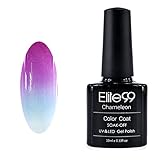 Chameleon Temperature Changing Colour Nail Lacquers Soak Off UV LED Gel Polish Purple - Air Blue