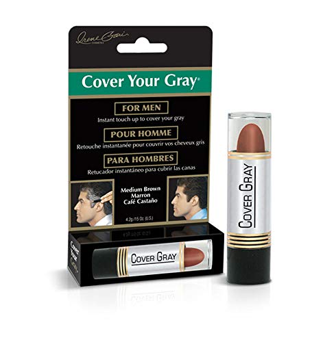 Cover Your Gray for Men, Medium Brown, 0.15 oz (Pack of 2)